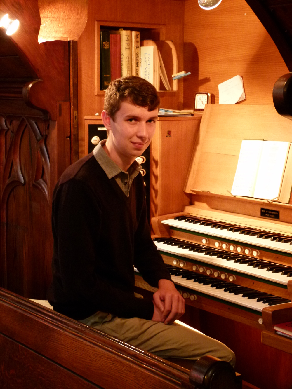 Organ Recital by Sam Barber at Holy Trinity, Huddersfield 11 July