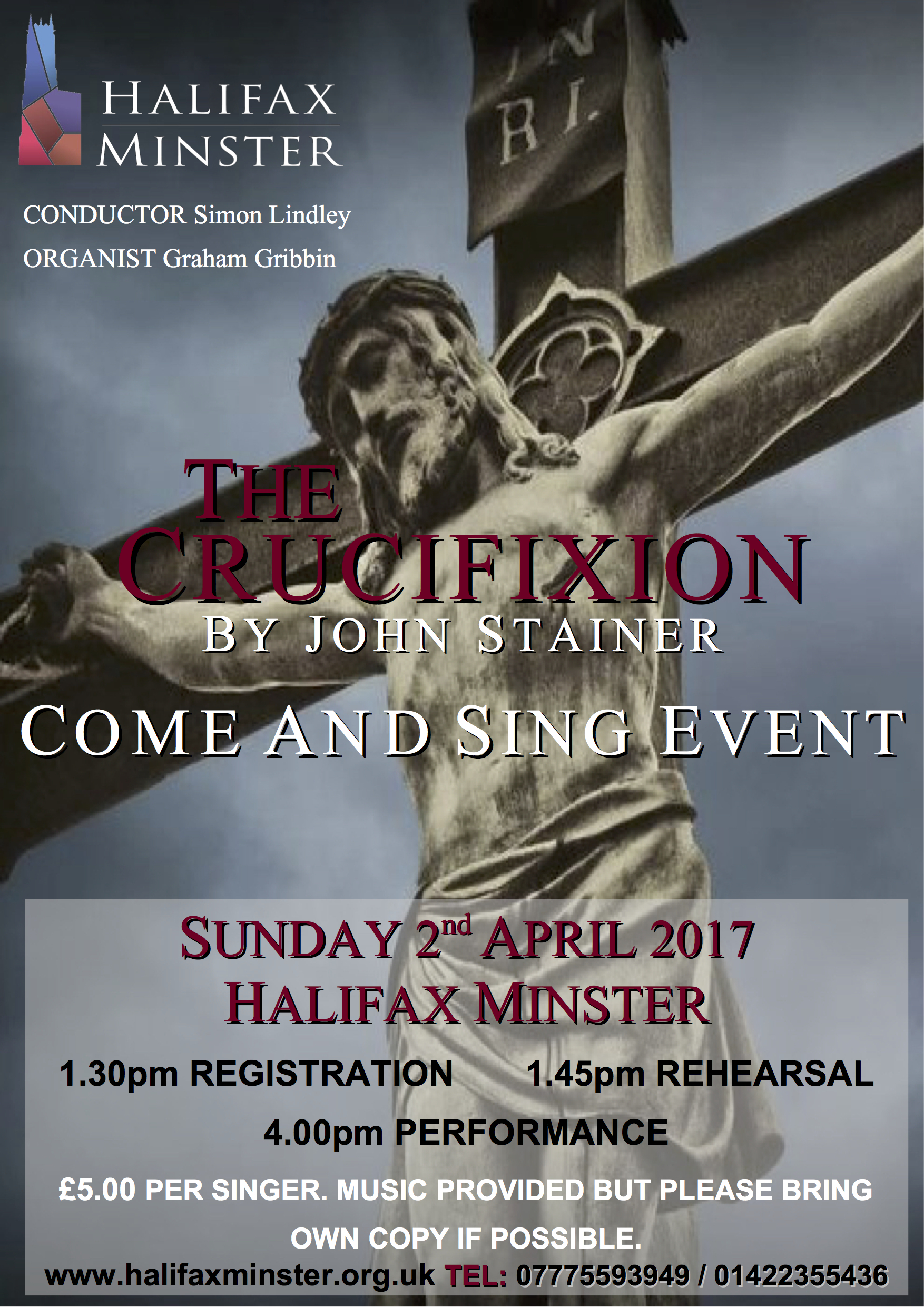 Come & Sing Event Halifax Minster Halifax Organ Academy